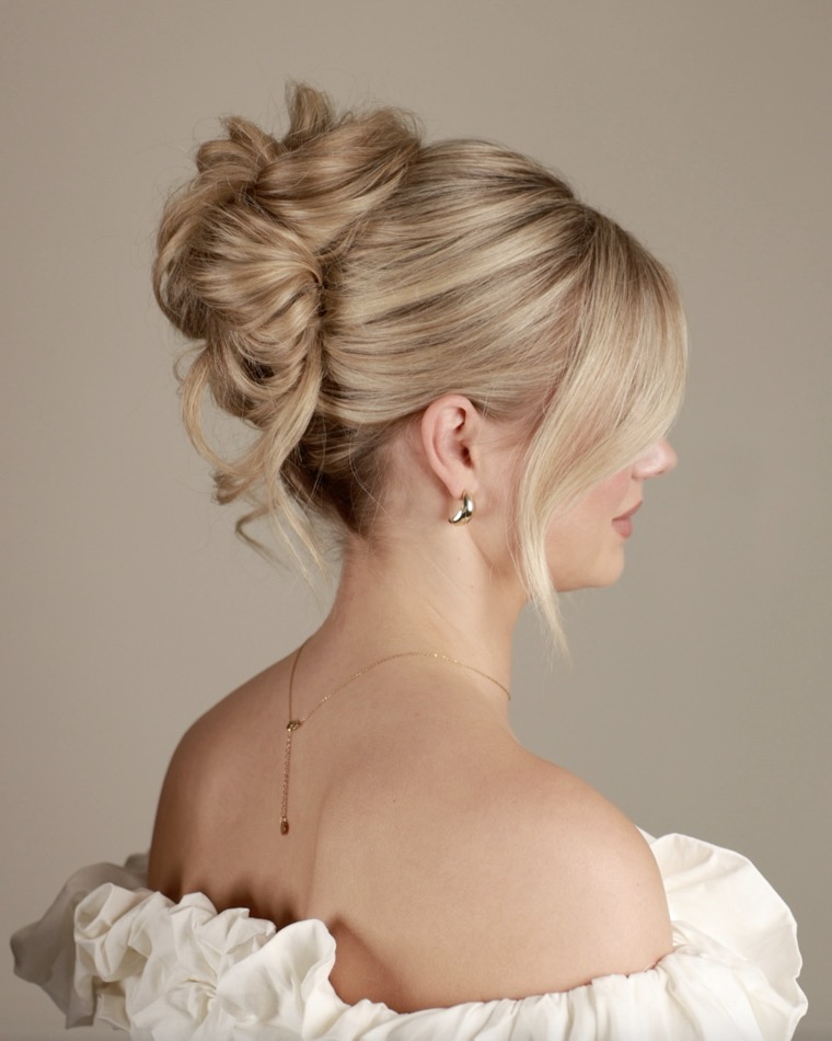 Effortless High Updo
